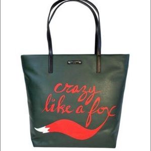 Kate spade tote and wristlet. Crazy like a Fox